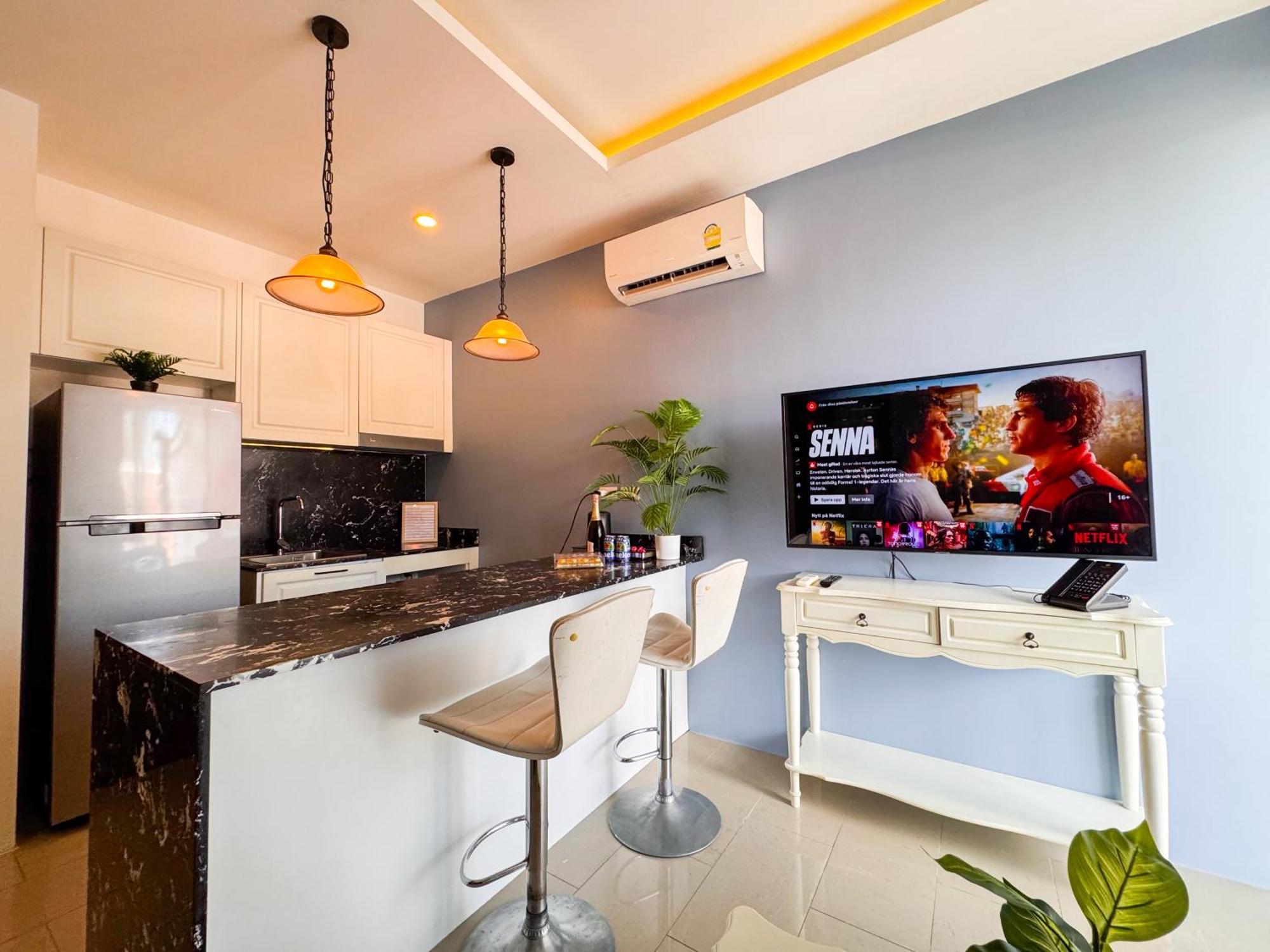 Cozy 1br With Big Balcony - 2 Pools & 5 Mins From Surin Апартаменты